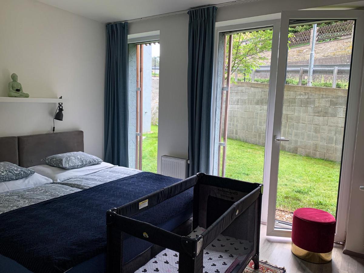 Jezerni Apartman S Terasou A Saunou V Lakepark Residence Doksy  Exteriör bild