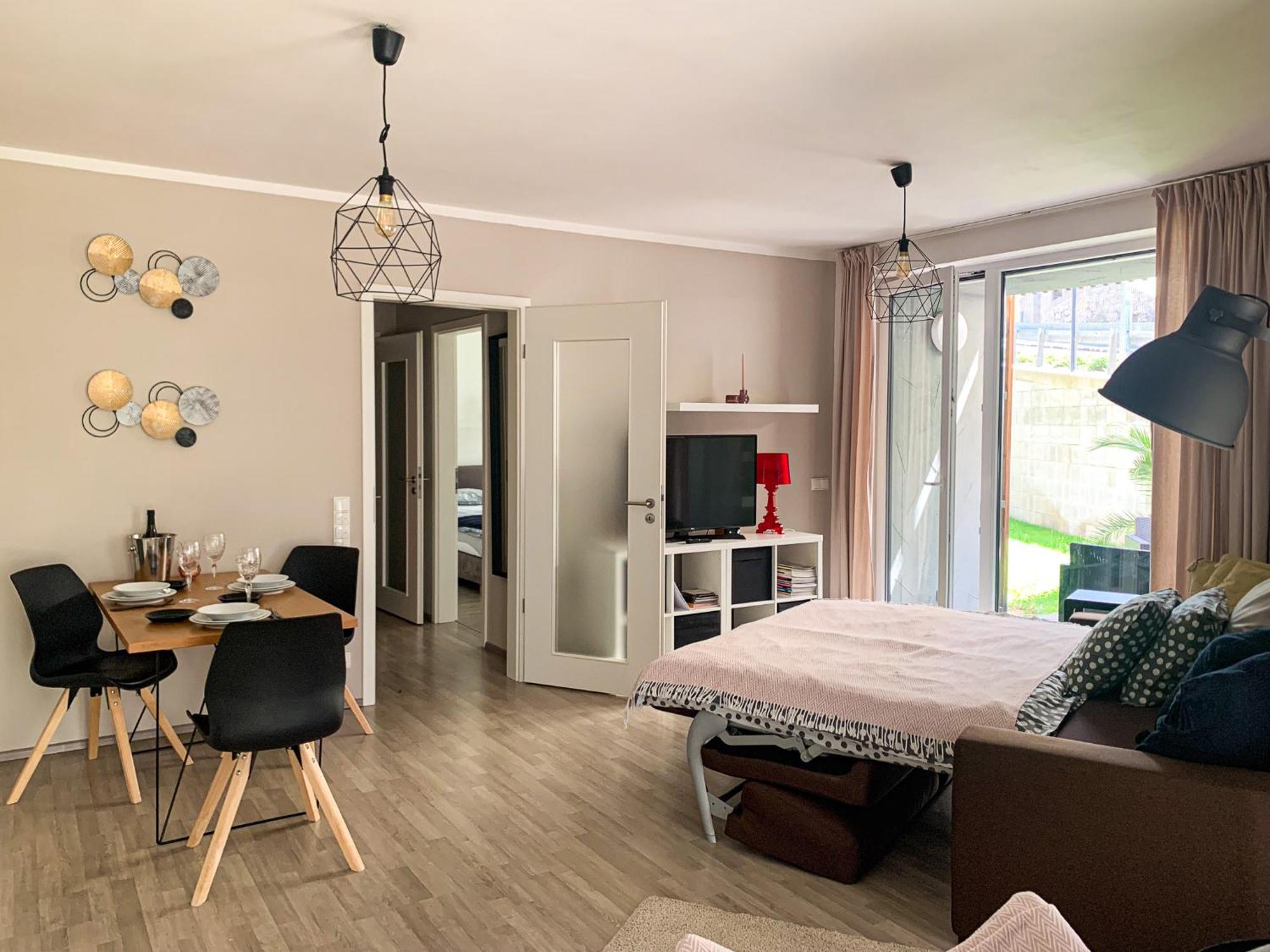 Jezerni Apartman S Terasou A Saunou V Lakepark Residence Doksy  Exteriör bild